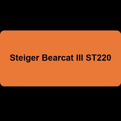 Steiger Bearcat III ST220